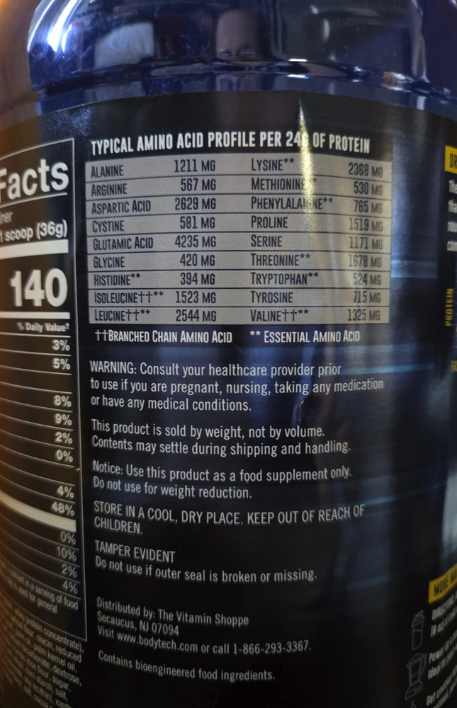 Whey Tech Pro 24 Whey Protein Isolate & Concentrate Powder Choco Cookies 32 oz