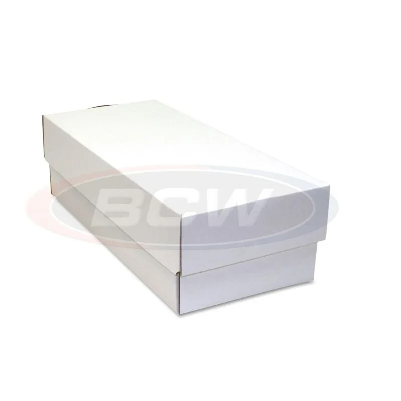 50 Postcard Storage Boxes BCW Photo Storage Box Holds 700 4x6 Prints Cardboard