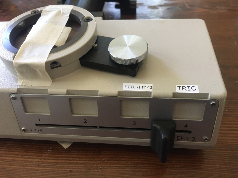Nikon Epi-Illuminator EFD-3 Rotating Polarizing Sliding Filter Built-in Analyzer