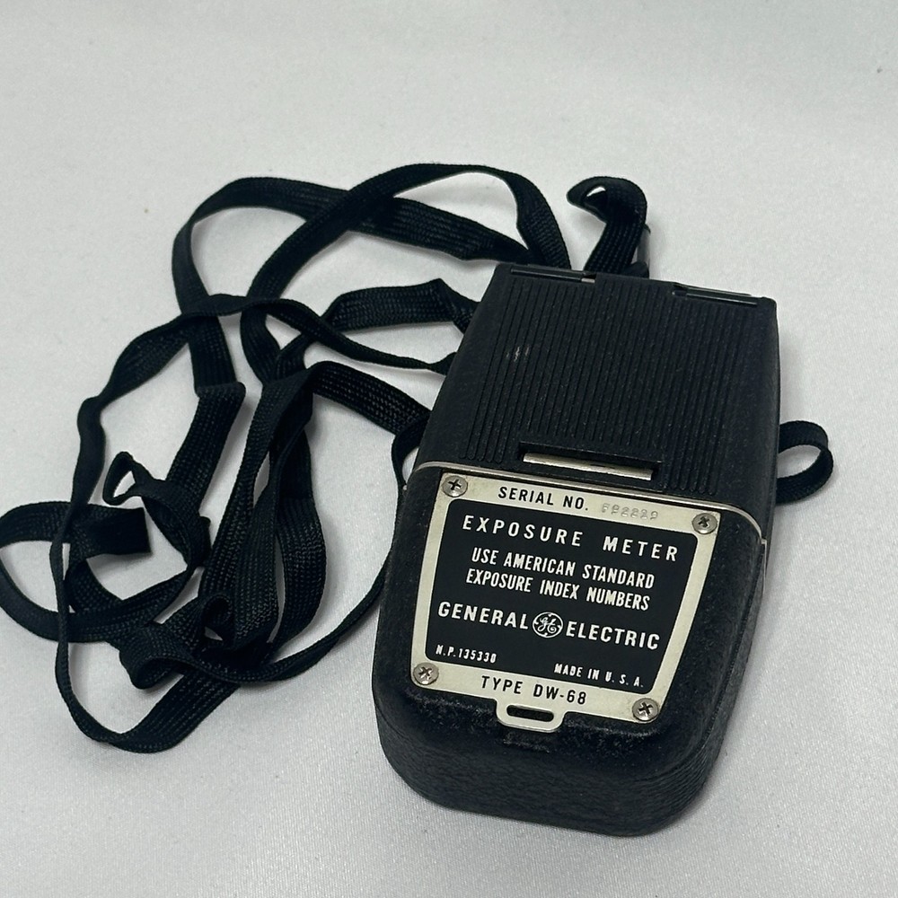 GE Meter Light Exposure Type DW-68 W untested General Electric