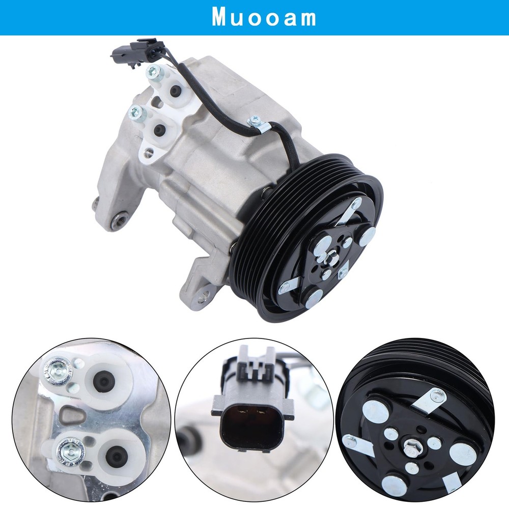 A/C Compressor with Clutch 1500 2003-2008 V8 5.7L
