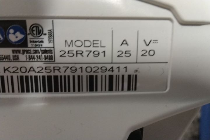 Graco 25R791 20V 5/16 Gal Tank Capacity Cordless Handheld Sprayer