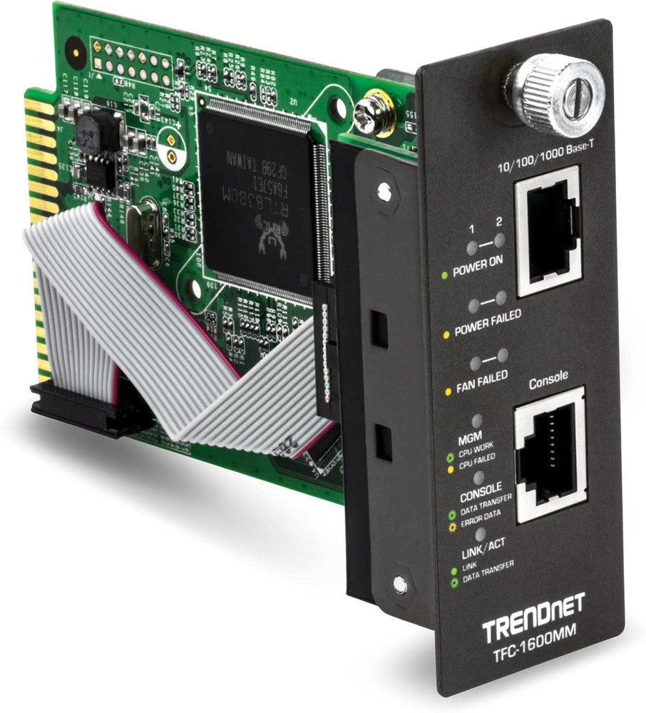 SNMP Management Module for TFC-1600, Lifetime Protection, TFC-1600MM