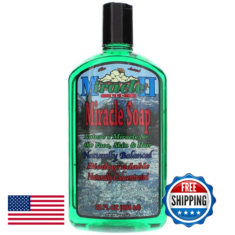 Miracle II Regular Soap 22 Oz - All-Purpose Concentrated Cleanser
