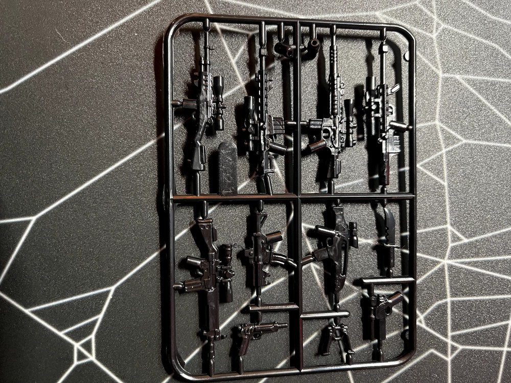 lego compatible mini figure multi weapon lot