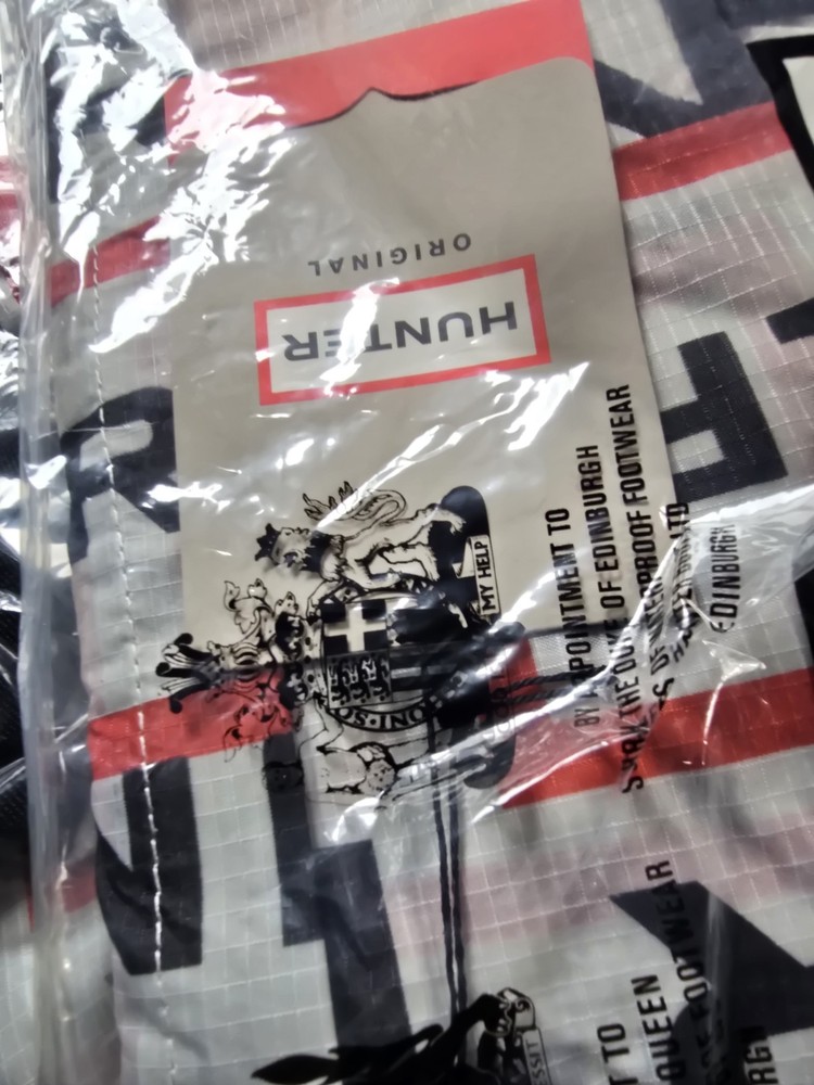 Hunter Original Ripstop Packable Backpack Exploded Logo Free Shipping