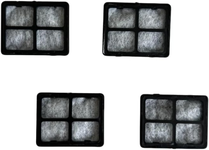 4-Pack Replacement Filter for Aqua Clay, Mini and First Compatible - Cats and...