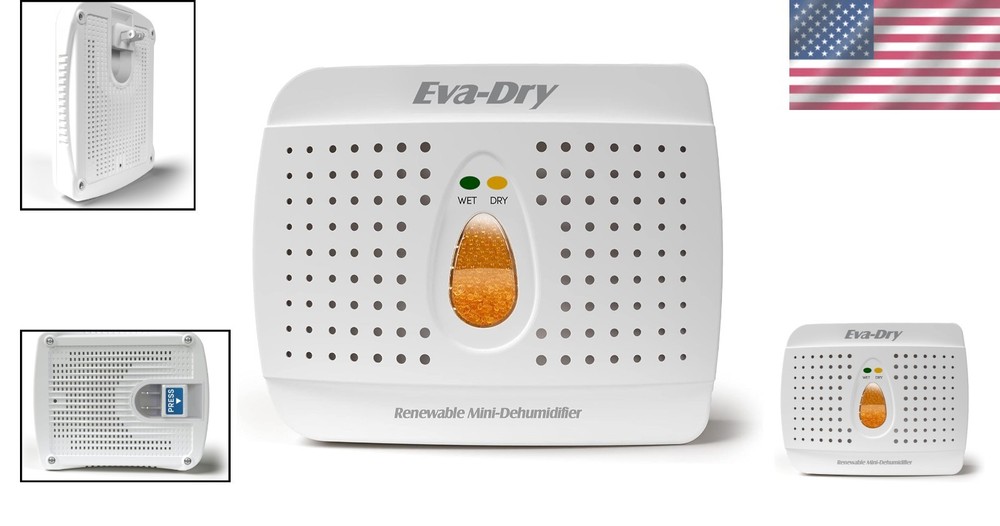 Effortless Cordless Mini Dehumidifier - 333 Sq Ft Moisture Control Solution
