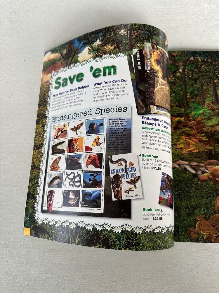 USPS Stampers Catalog Fall 1996 Volume 1 Stampers Cool-lectibles