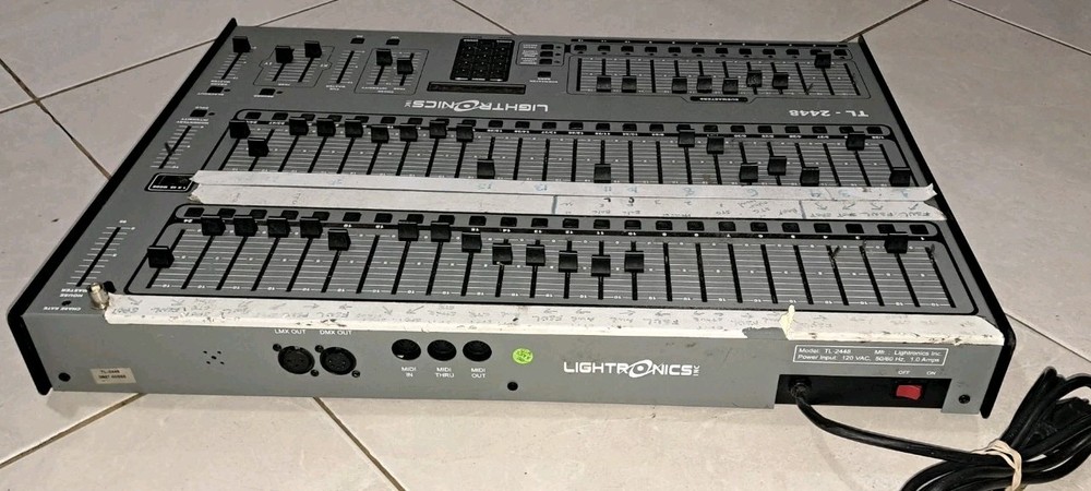 LIGHTRONICS TL-2448 Multi-Application Lighting Control Console UNTESTED