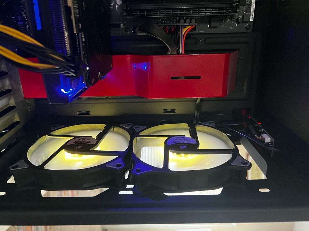 Custom made gaming computer desktop