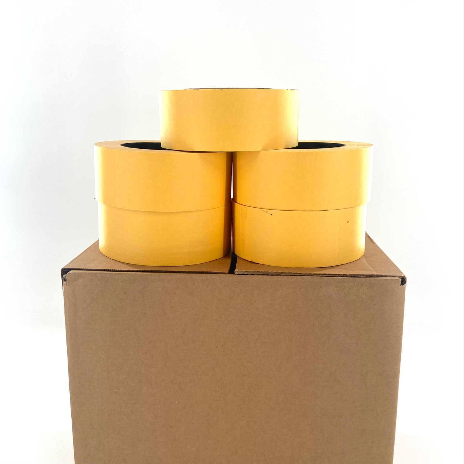 24 Rolls 2” X 60 Yards Yellow Automotive Painters Masking Tape BODYSHOP USA Made