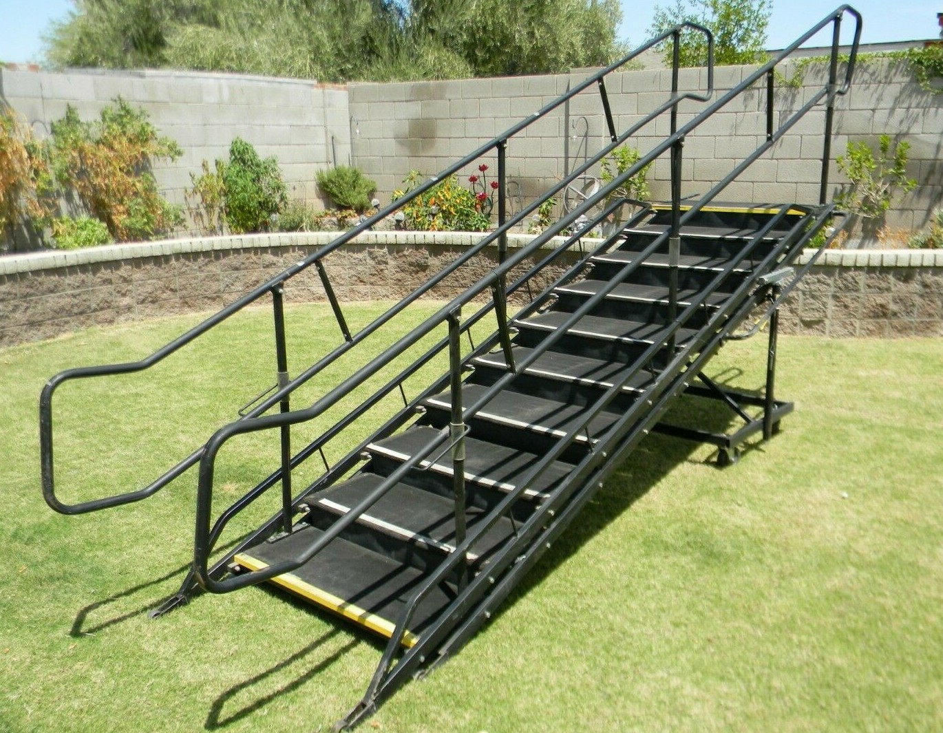 Sico Roll N Set & Fold N Set Portable 4'x8' Stage Deck, For Pro Stage Platform