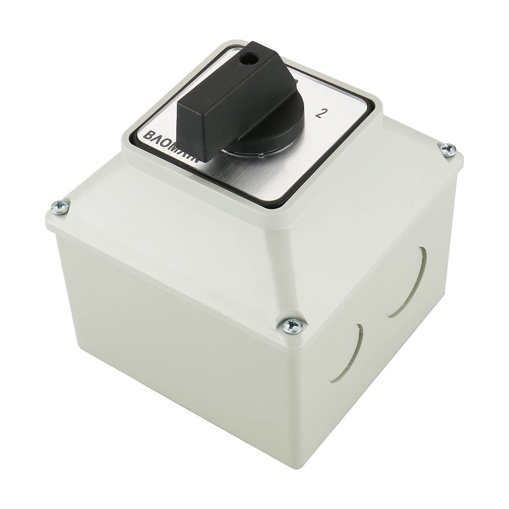 660V 40A 3 Position Changeover Switch - 12 Terminals