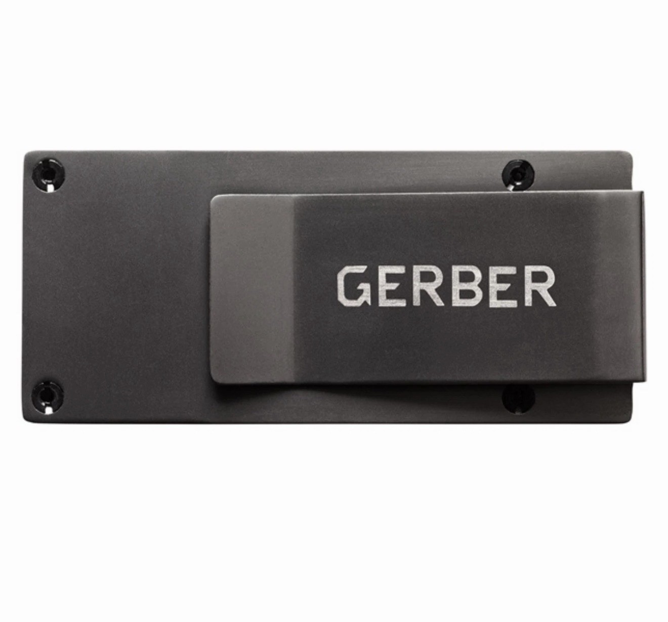 NEW Gerber Fixed Blade Knife & Money Clip Card Holder Great Groom/Best Man Gift!