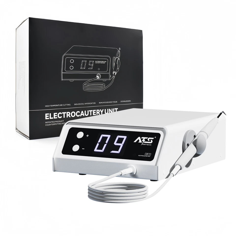 Electro Electrosurgery Unit Machine High Frequency Electric 9pcs Tips Dental US