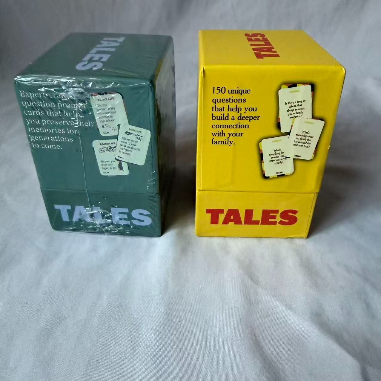 Tales Conversation Starter Card Games Family Edition & Life Story Edition NEW