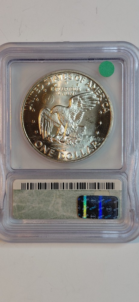 1972-S Eisenhower Proof $1 Silver Dollar MS67 ICG Certified
