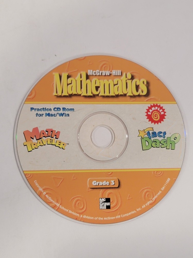 6 Mathematics PC CD-ROMs - Everyday Math Grades 1, 2 & 5, McGraw-Hill Math