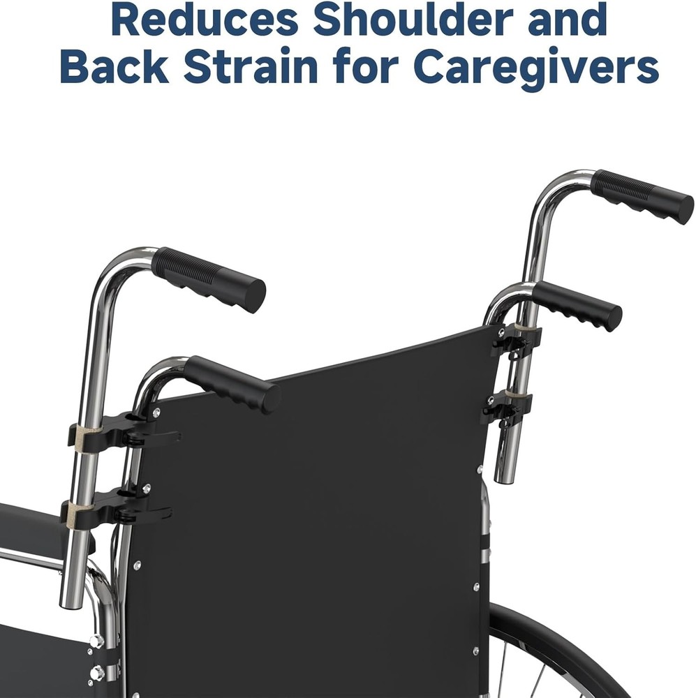 Wheelchair Handle Extenders - Stroller Extender Extension, Universal...