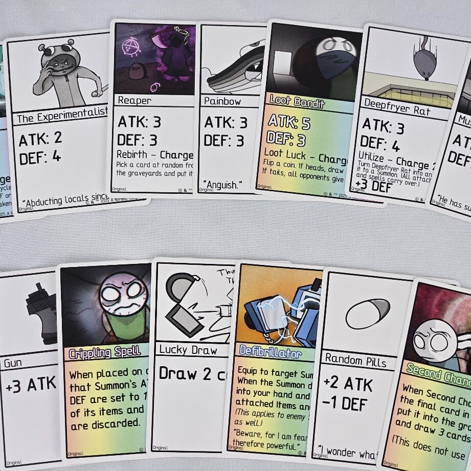 A Normal Card Game Set Strategic Turn Based Combat Party-Like Twists Family Fun!