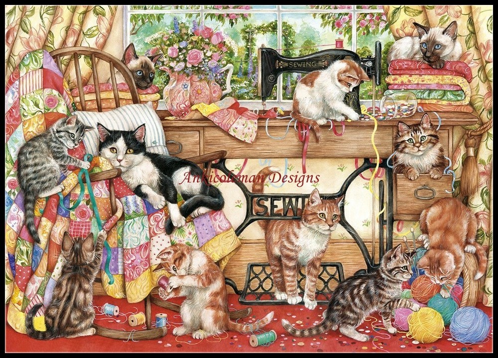 Chart Needlework Embroidery DIY - Counted Cross Stitch Patterns - A Lost Stitch