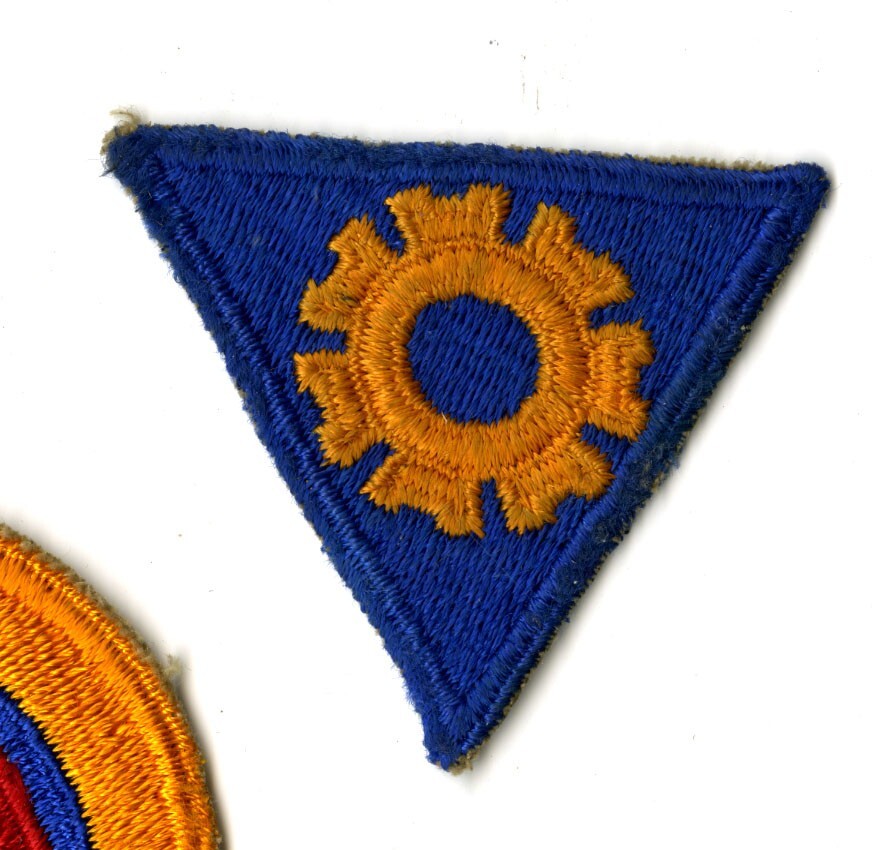 USAAF Engineering Specialist Cuff Patch White Back WWII Vintage