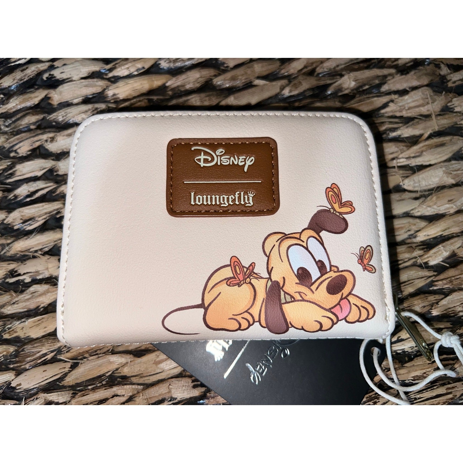 NEW Loungefly Disney Baby Pluto Mini Backpack Wallet Set