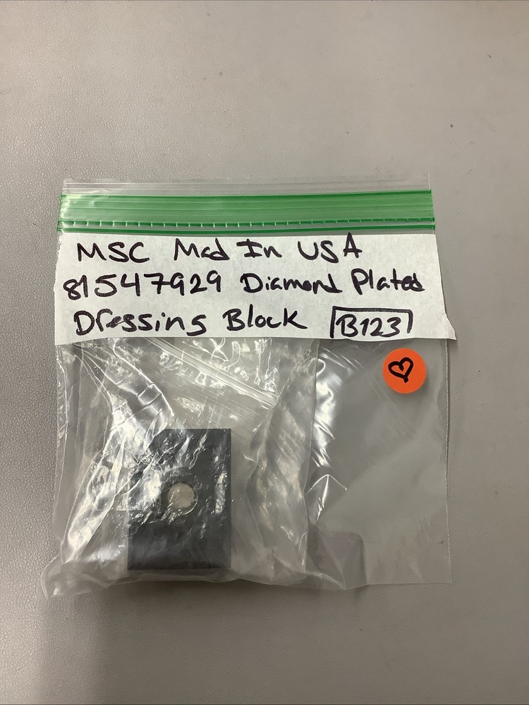 MSC 81547929 Diamond Plated Dressing Block 6 Points (b123)