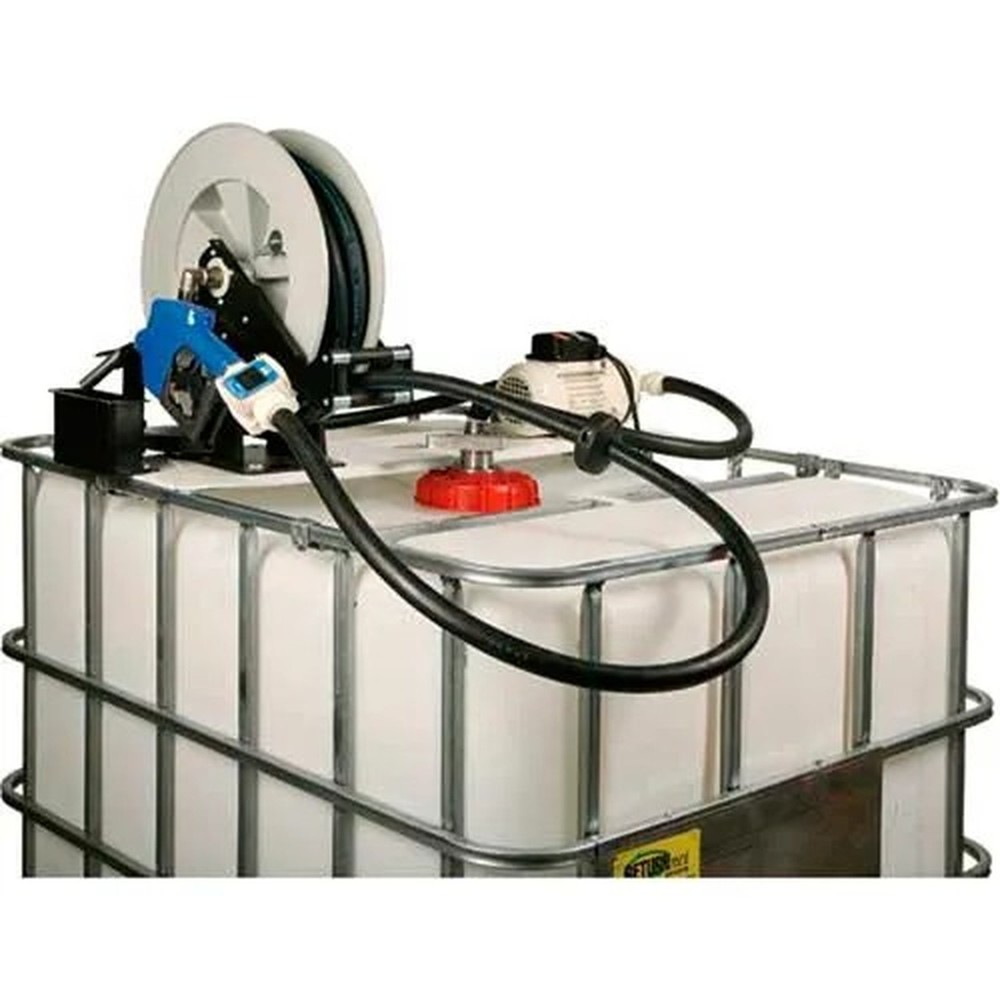 Liquidynamics Closed IBC Transfer System 8 GPM Pump W/25' Hose, Automatic Nozzle