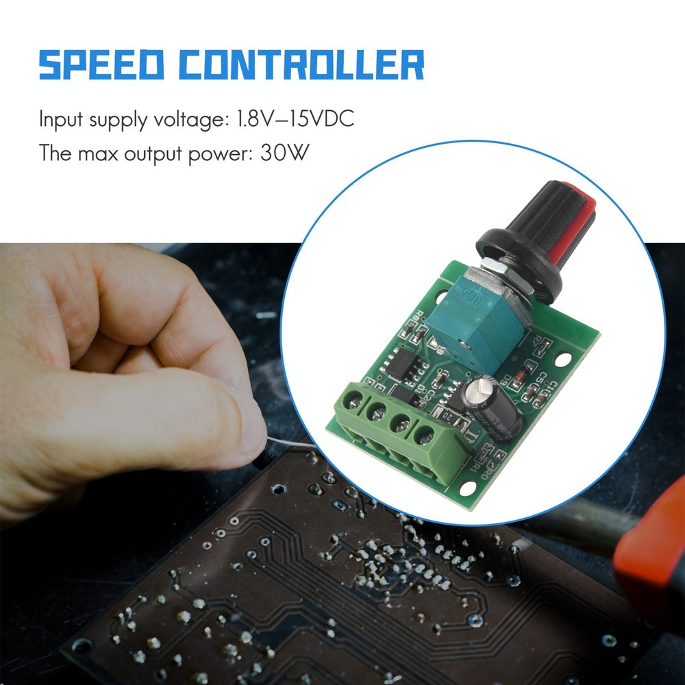 DC 1.8V 3V 5V 6V 12V 2A motor speed controller controller controller 30W6436