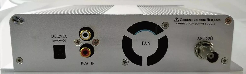 25W FM Radio Transmitter Stereo PLL Broadcast Station 88MHz-108MHz