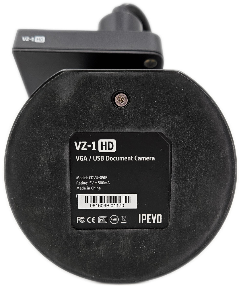 VX-1 USB Document Camera Visualizer Webcam for Presentations