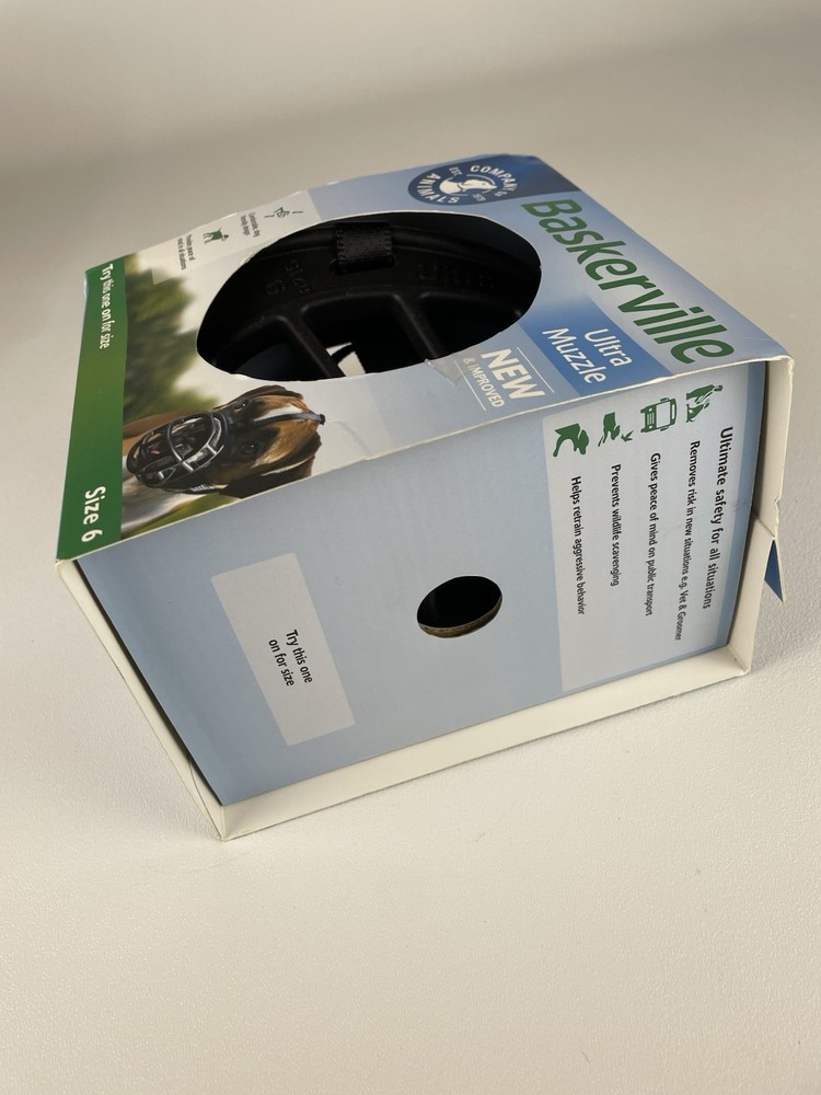 New Baskerville Ultra Basket Muzzle Size 6