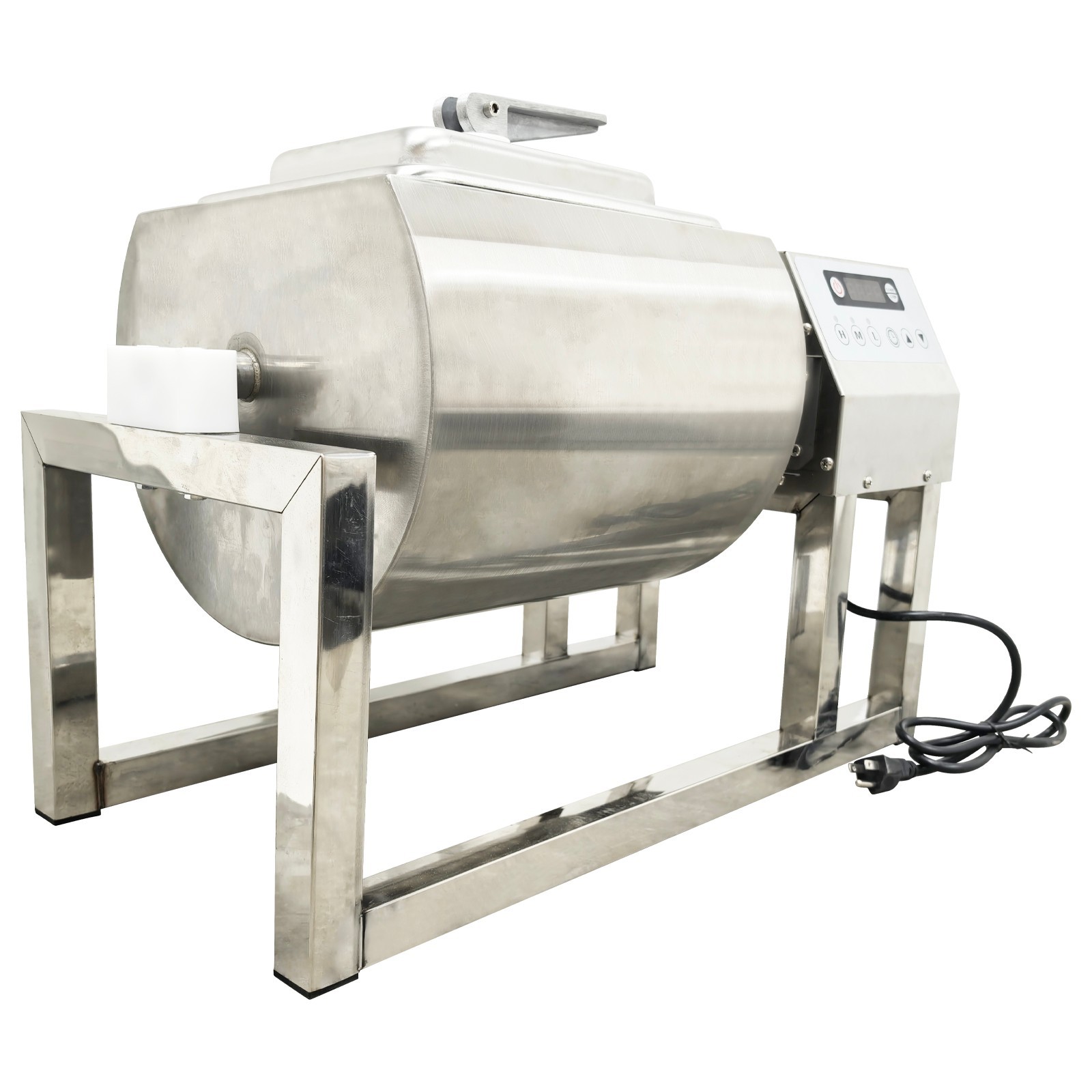 Used 15L MeatVegetable Tumbler Marinator Rotatable Commercial Marinating Machine