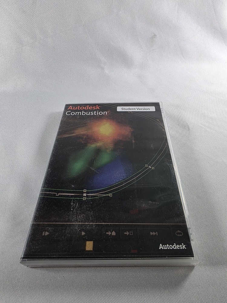 Autodesk Combustion 2008 Student Version 1 CD With PRODUCTKEY
