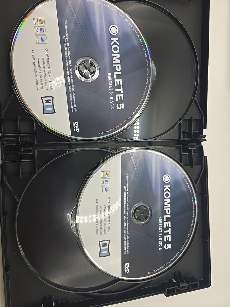 Komplete 5 Native Instruments Collection Bundle Absynth Piano Guitar - Software