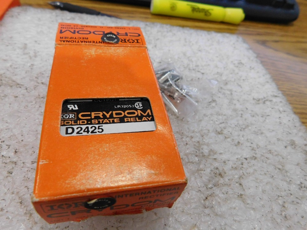 Crydom Model: D2425  Solid State Relay.   New Old Stock