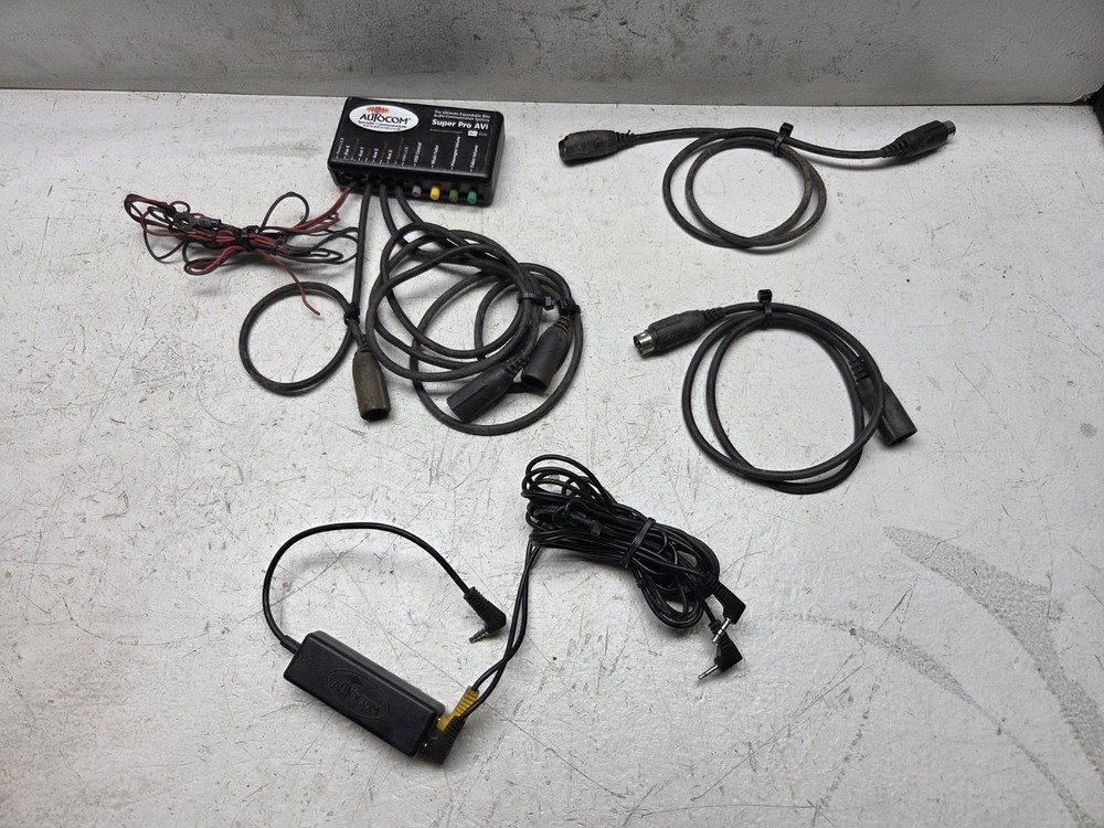 Autocom Super Pro Avi Communication Module Audio Unit Intercom Assembly Wires