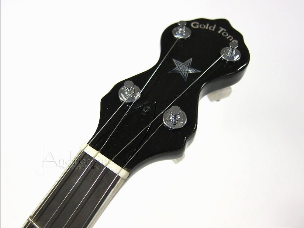 Gold Tone 5-String Long Neck Banjo w/ Deluxe Hard Case