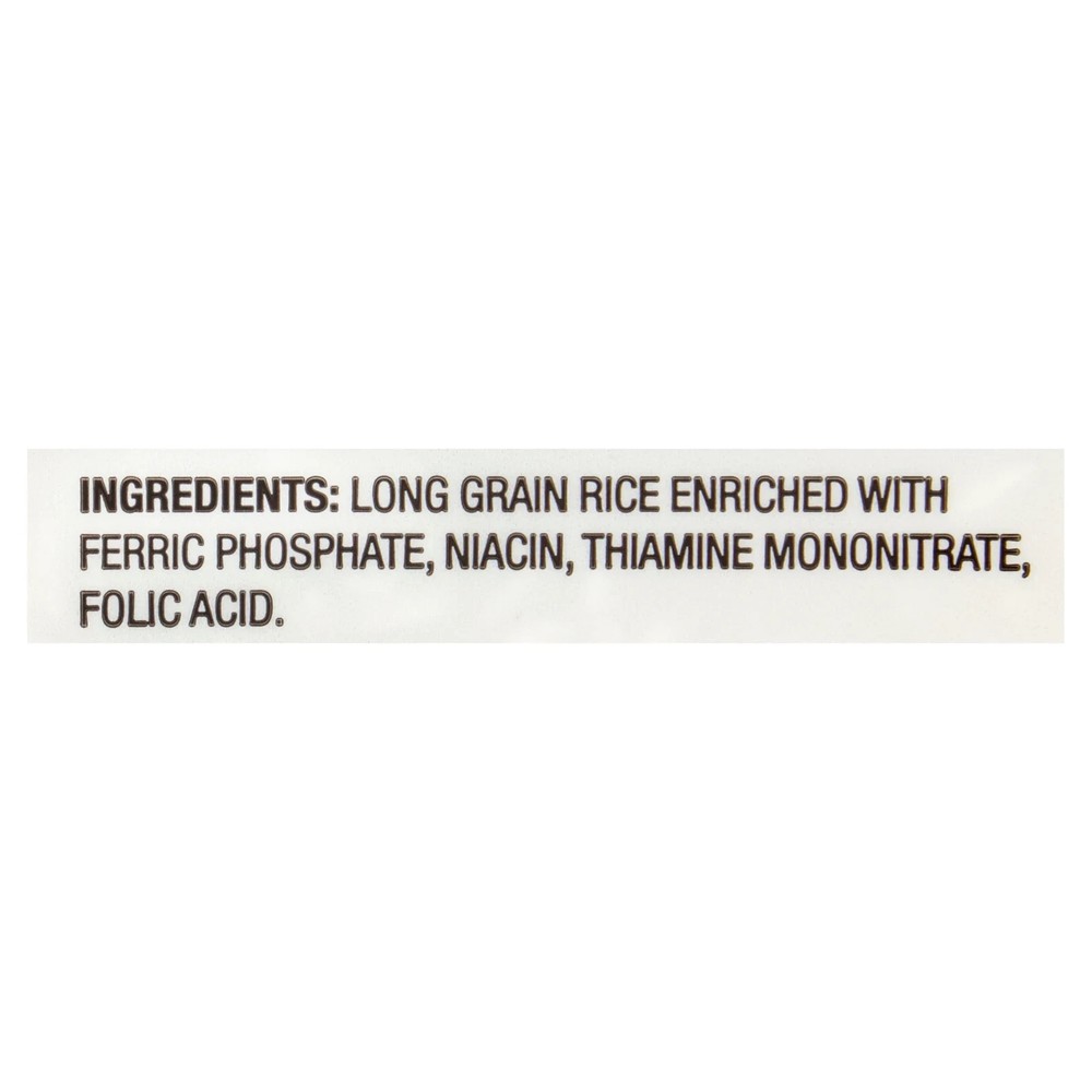 Long Grain Enriched Rice, 20 Lb