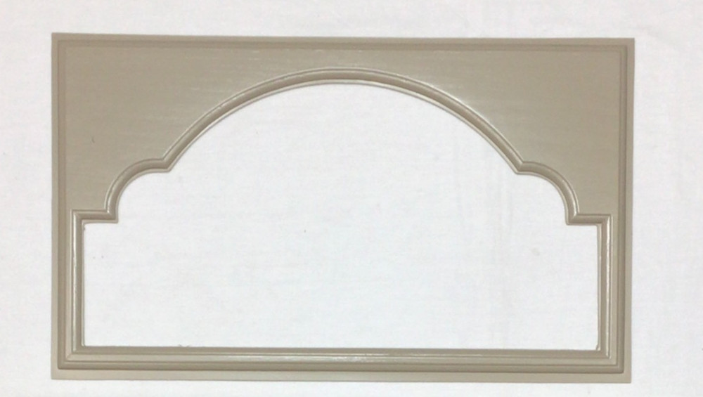 4 Amarr Cathedral Replacement Insert for Short Panel Amarr Garage Door Sandtone