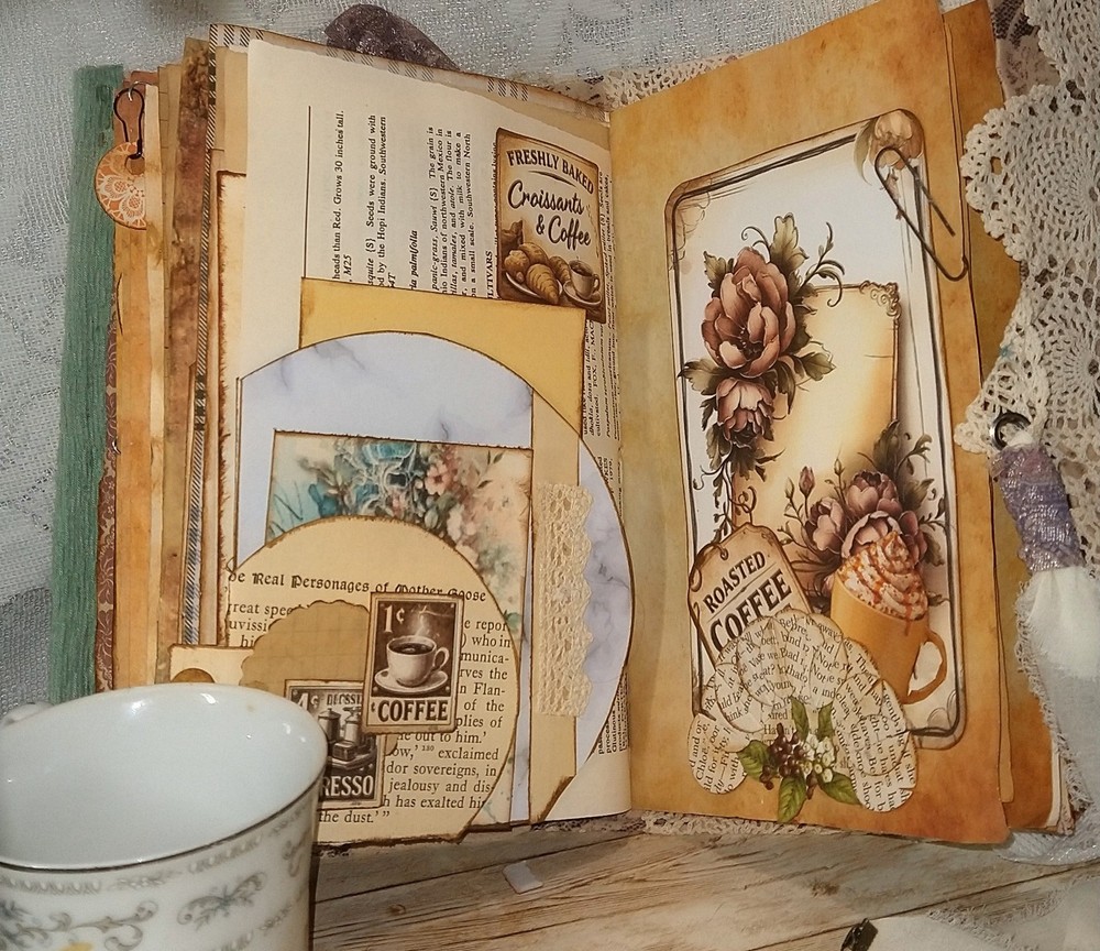 Coffee Themed Junk Journal