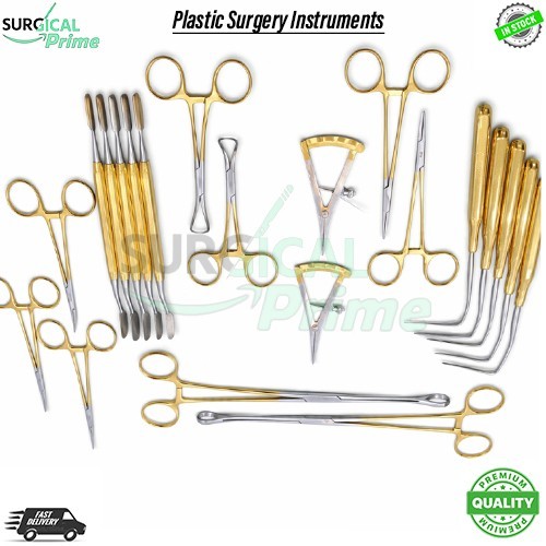 Plastic Surgery Instruments Set Of 21 Pcs