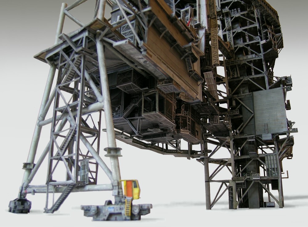 Space Shuttle Launch Complex 39A Model for Airfix/Revell /Boosters 144 PLS.READ!