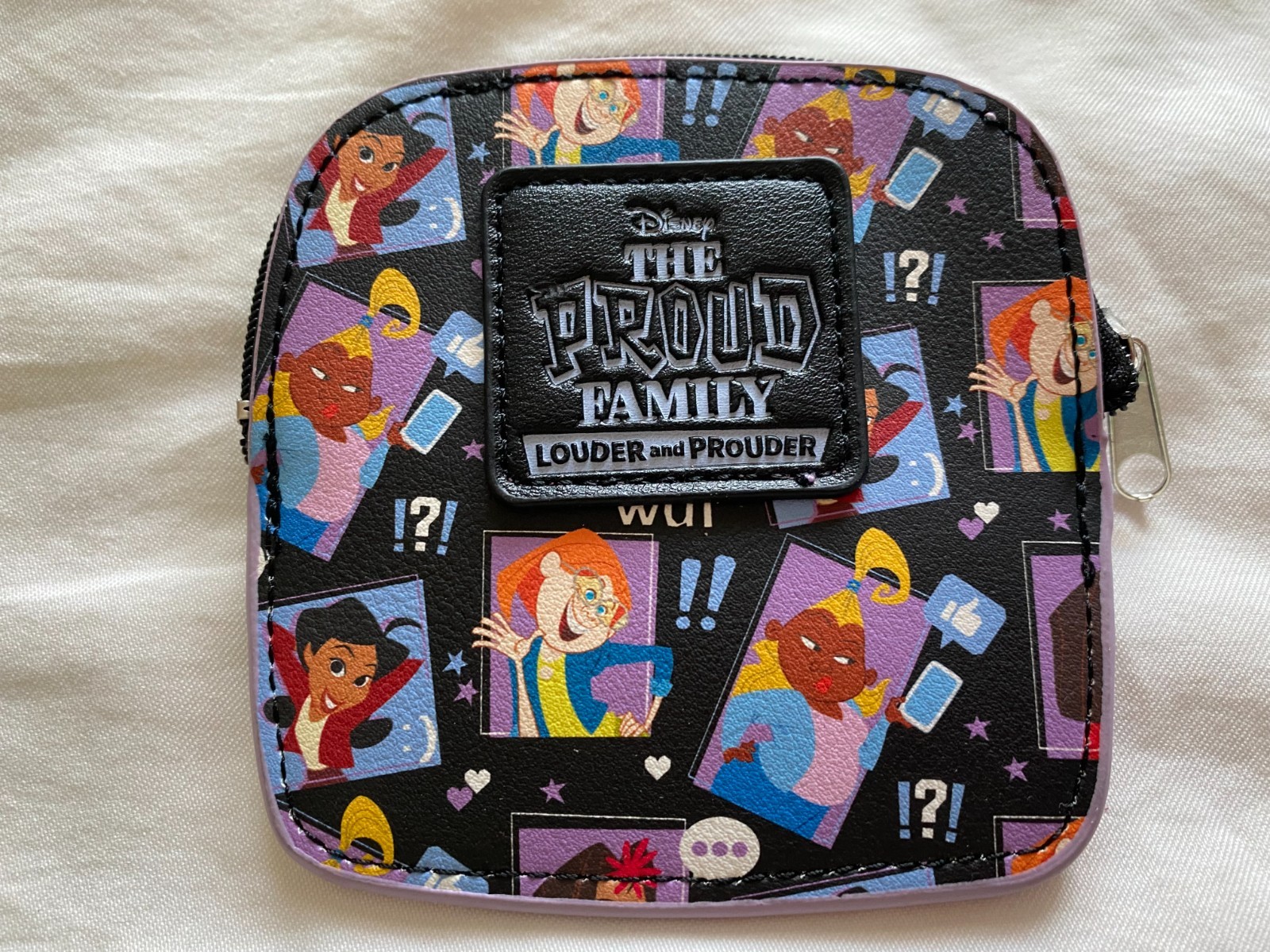 Disney Funko The Proud Family Coin Bag Wallet Purse Louder and Prouder NWOT