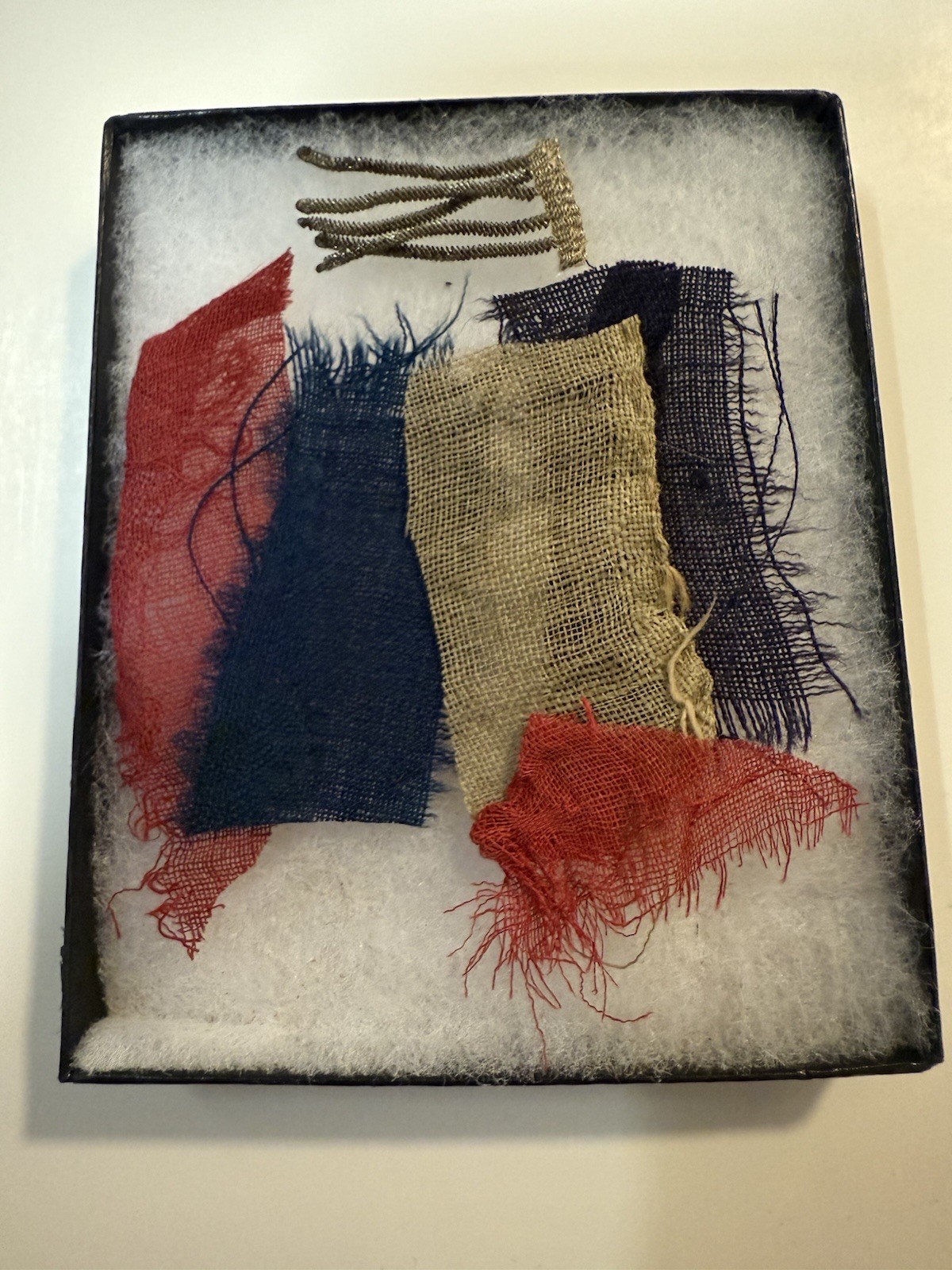 CIVIL WAR FLAG FRAGMENT LOT - EX-AUCTION (71st PA, Captured, + Others)