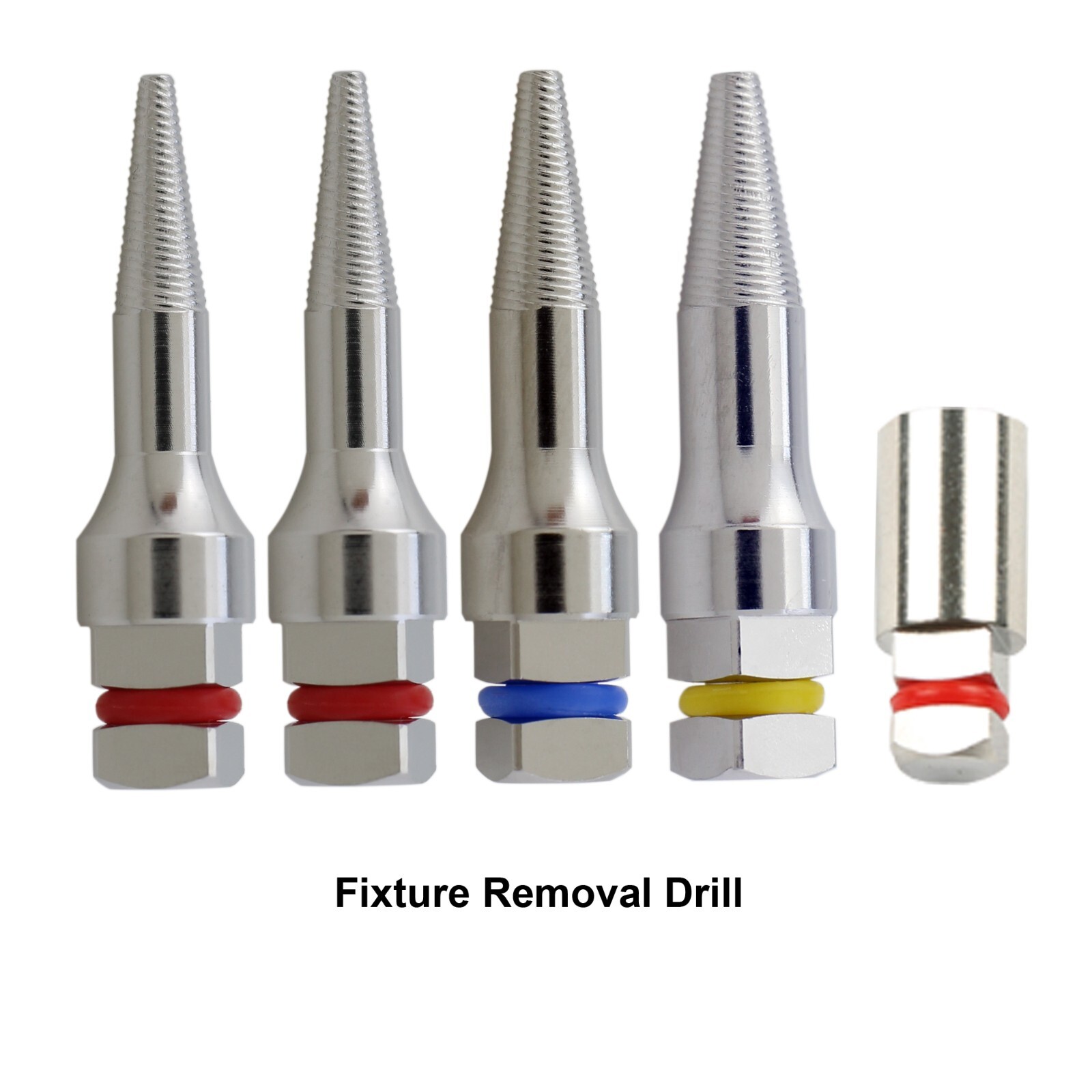 MCT Implant Fixture & Screw Removal Master Kit FSRK-02 Reverse Drill Universal