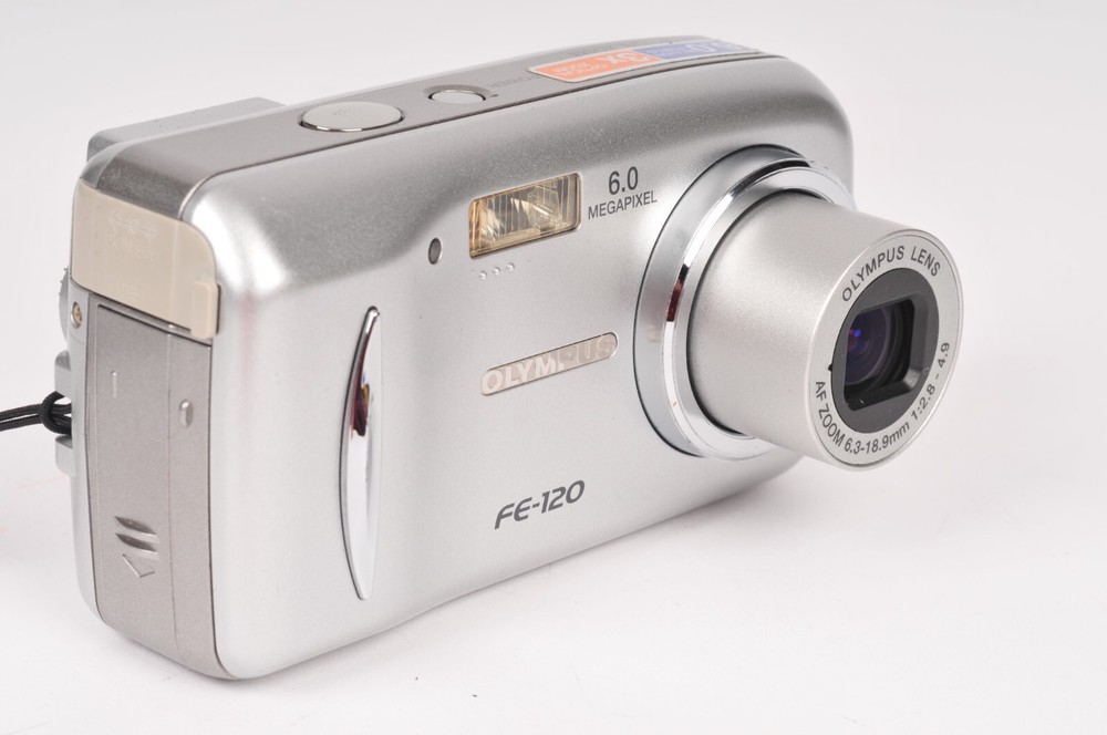 Olympus FE-120 6MP Compact Digital Camera Fully Tested