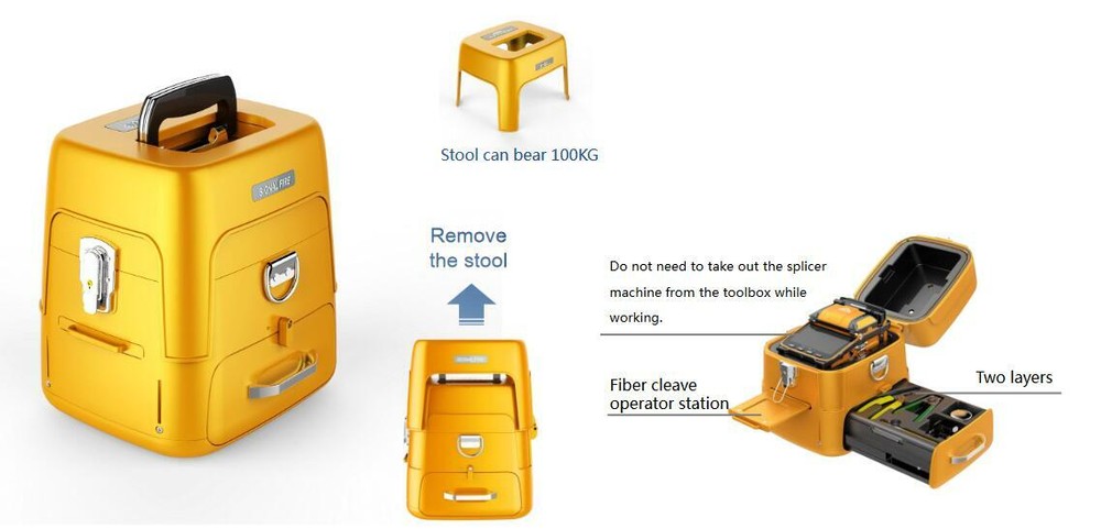 Automatic FTTH Fiber Optical Welding Splicing Machine SM MM 5S Splicing time